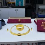 925 Ayar Gümüş - 9 Sıra Trabzon Hasır Set Küpe