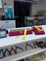925 Ayar Gümüş - 9 Sıra Trabzon Hasır Set Küpe - Görsel 4