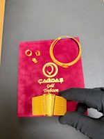 925 Ayar Gümüş - 13 Sıra Trabzon Hasır Set Küpe Yüzük - Görsel 2