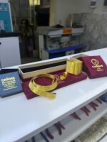 925 Ayar Gümüş - 17-7 Trabzon Hasır Set Küpe - Görsel 2