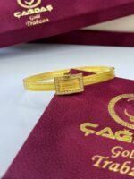 925 Ayar Gümüş - 3 Sıra Kenartaş Trabzon Hasır