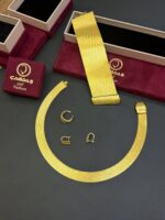925 Ayar Gümüş - 19-7 Trabzon Hasır Set Küpe Yüzük